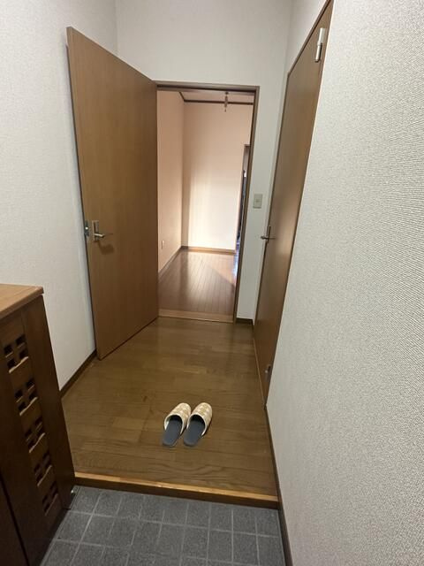コーポラス井の元の玄関