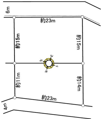 【土地図】 | 大室高原別荘地　古家付土地