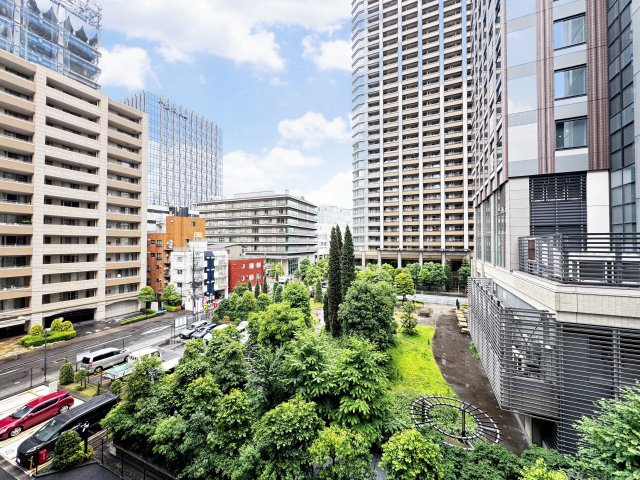 アクス御殿山の展望|前建てがなく、開放的な眺望