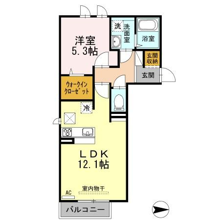 グランビア御幸の間取り