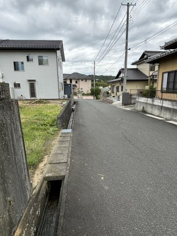 山田町砂方　78坪の前面道路含む現地写真