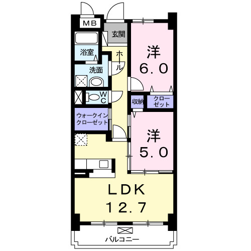 ビーハイヴの間取り