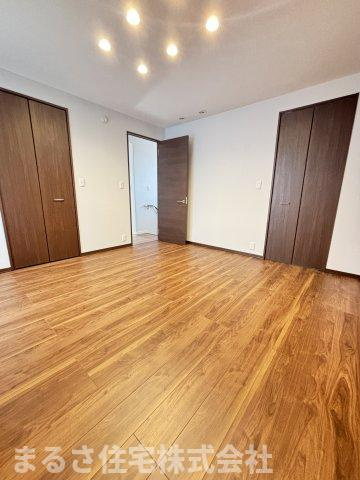 セキスイハイム施工　未入居戸建の寝室