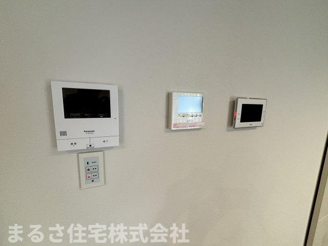 セキスイハイム施工　未入居戸建の防犯設備