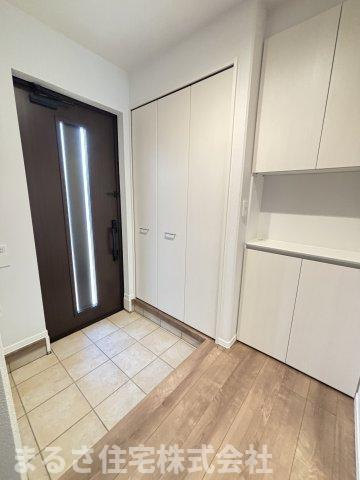 セキスイハイム施工　未入居戸建の玄関