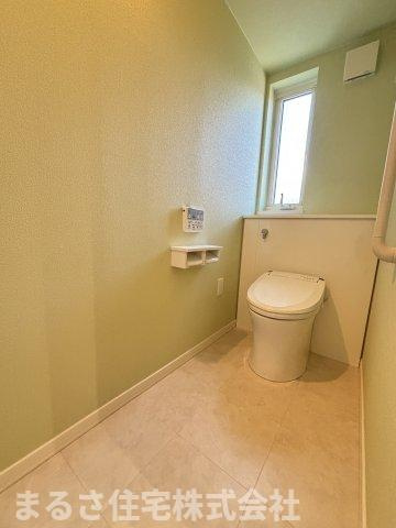 セキスイハイム施工　未入居戸建のトイレ