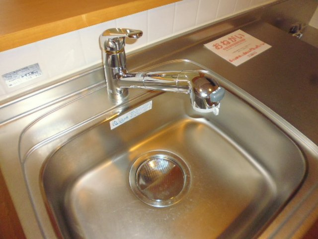 倉敷市福田町古新田のアパートのキッチン