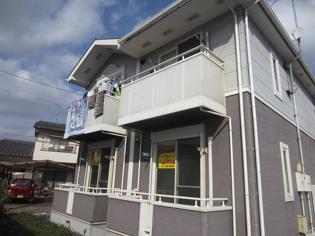 倉敷市福田町古新田のアパート