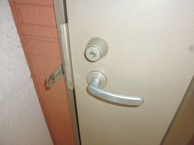 倉敷市福田町古新田のアパートのセキュリティ