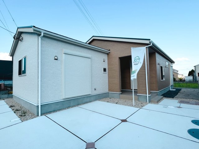 苅田町大字集　(新築一戸建て)の外観|駐車スペースもしっかり確保♪【苅田町　新築一戸建て】