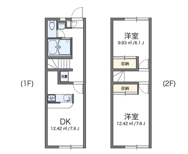 【間取り】 | レオパレスNAKANO