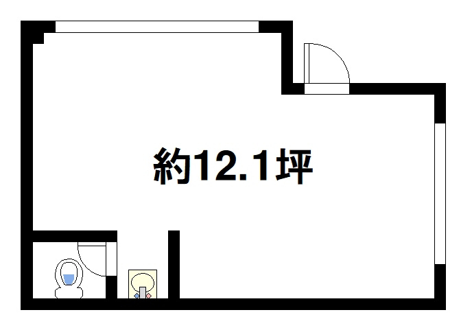 阪奈ビル（中菜畑）の間取り