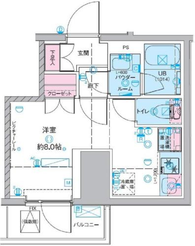 【間取り】 | ジェノヴィア桜上水Ⅱ