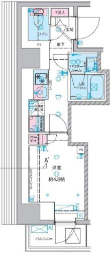 【間取り】 | ジェノヴィア桜上水Ⅱ