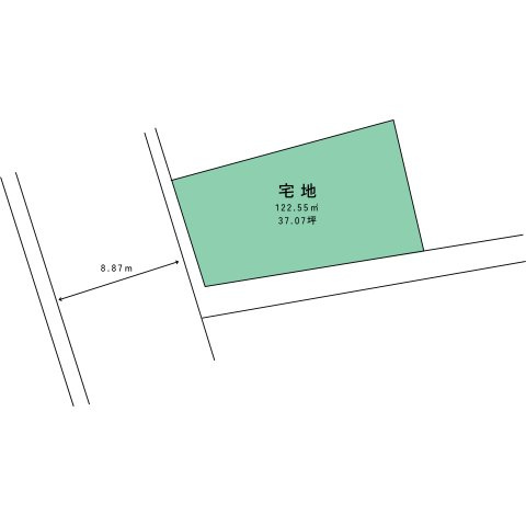 西条市神拝乙土地【438】37.07坪の外観