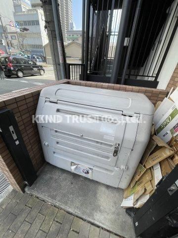 ラ・フォーレ東天満のその他共用部分|敷地内ゴミ置き場です