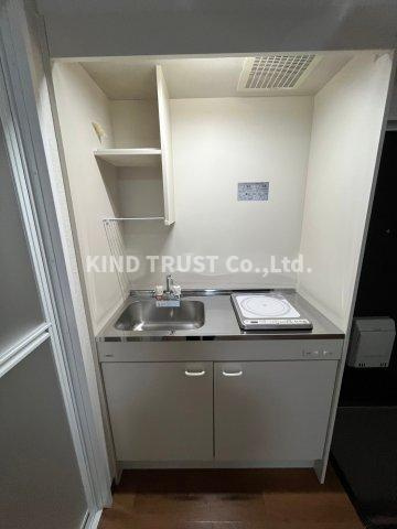 長柄エンビィハイツのキッチン|お料理しやすいキッチンです