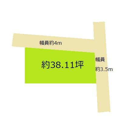 和歌山市粟　土地の土地図