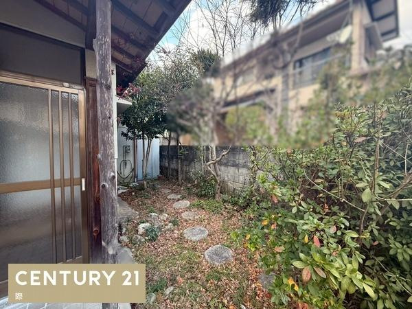 和歌山市直川　中古戸建の庭