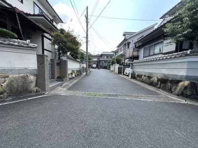 【前面道路含む現地写真】 | 一里山4丁目　売土地（建築条件無） | ハウスメーカー・工務店もご紹介可能です♪