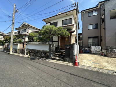 【前面道路含む現地写真】 | 一里山4丁目　売土地（建築条件無） | 最寄り駅からは学園通りを歩くので夜遅い日でも安心♪
