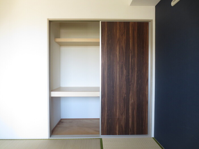 セジュールＫの収納|清潔感のあるトイレです