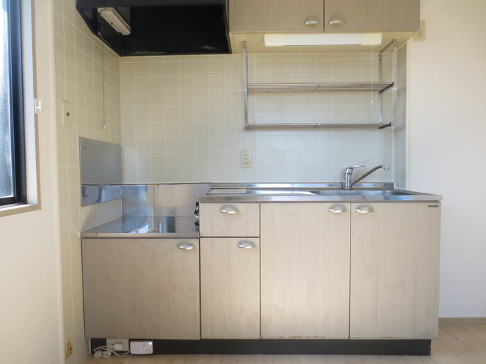 セジュールＫのキッチン|ゆったり過ごせるリビングです