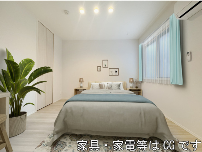 【洋室】 | CLASSEUM元今泉 | 洋室（※家具・家電等はCGです）