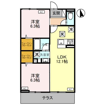 【間取り】 | CLASSEUM元今泉