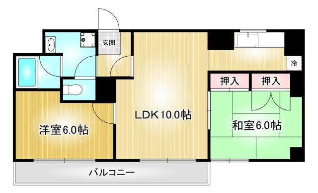 セカンドタウン|名古屋市の賃貸ならMy賃貸の間取り|セカンドタウン