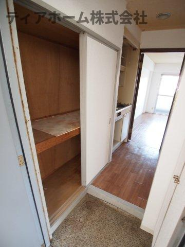 五條市住川町の賃貸マンションの収納|小物を収納するのに便利です