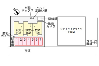 【駐車場】