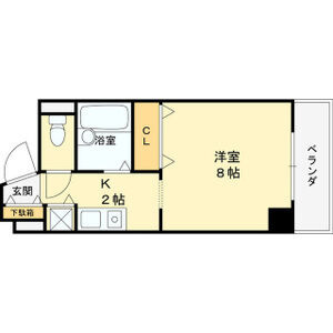 シャルル泉大津の間取り