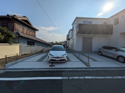 【駐車場】 | 明石市魚住町金ヶ崎戸建て