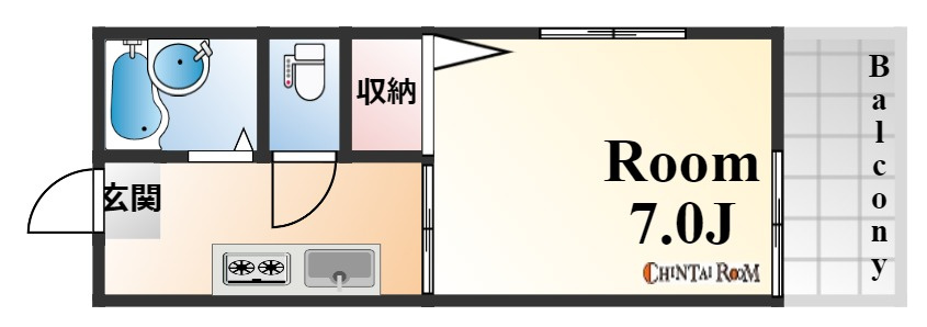 ヘスティア御影の間取り