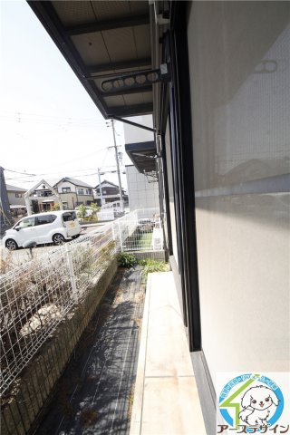 プリミエール一色Ⅱのバルコニー