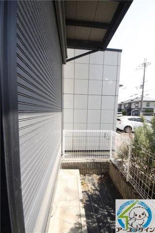 プリミエール一色Ⅱのバルコニー