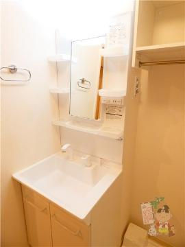 フローレス平田の洗面所|洗面