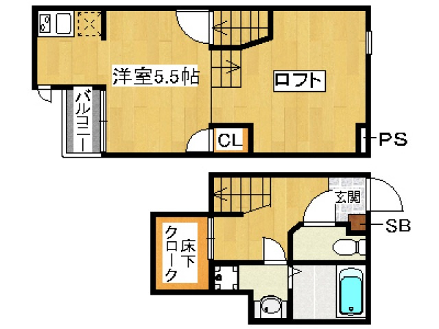 【間取り】 | CB井尻ボヌールヴァンテ　★プライスホームなら初期費用が安い★