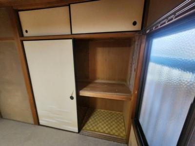 坊門町貸家の収納|押入