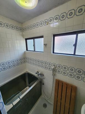 坊門町貸家の浴室