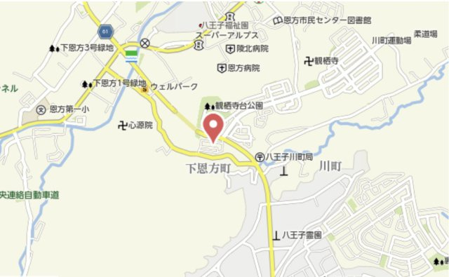 祝：成約済み　八王子市　川町　中古戸建の地図|～仲介手数料無料☆八王子ひなた不動産～八王子市川町　中古戸建