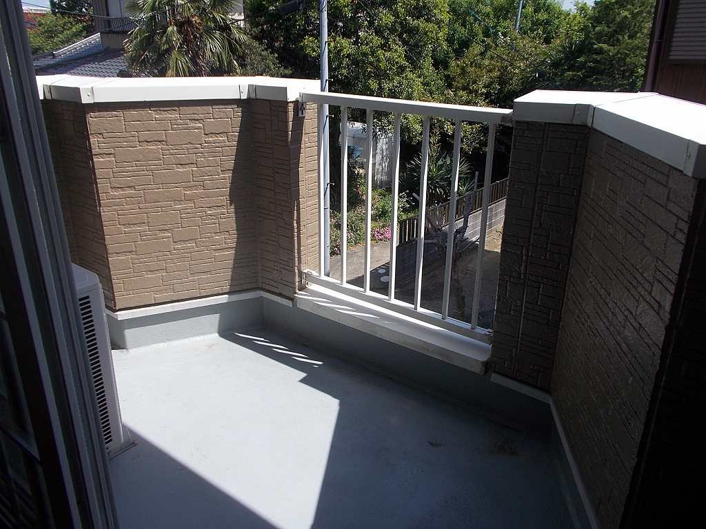 ファースト　デューⅤのバルコニー