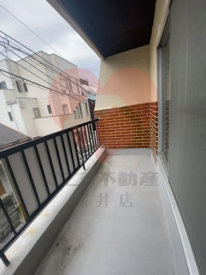 【バルコニー】 | 堺市西区鳳中町９丁貸家