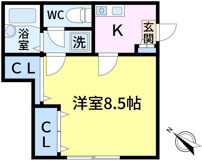 第2サンヒルズの間取り