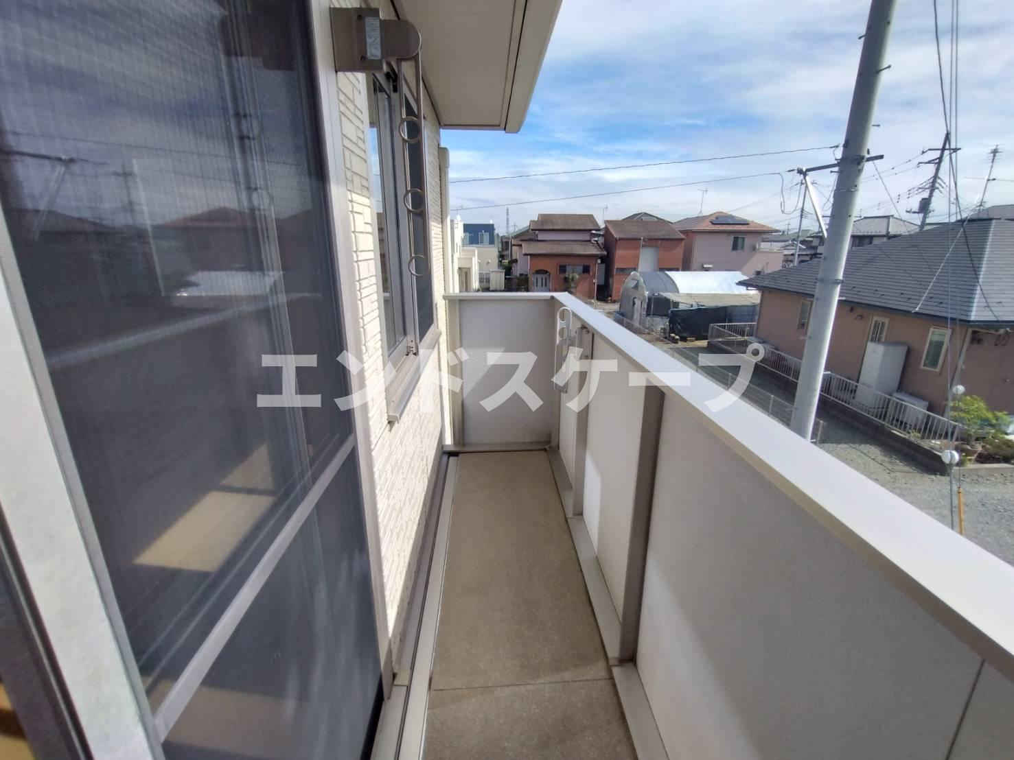 セレーネのバルコニー|高崎、前橋エリアのお部屋探しはエンドスケープまで！お客様の理想お聞かせ下さい♪