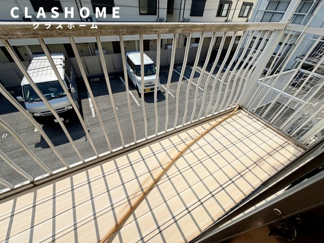 ハウスJJB棟　　刈谷市近郊の賃貸ならクラスホーム刈谷店のバルコニー