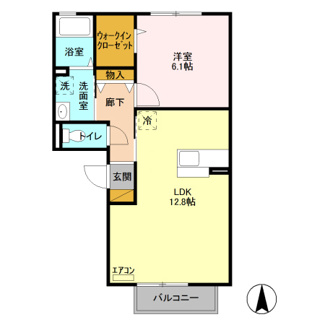 【間取り】 | ルピナス コート　Ｃ