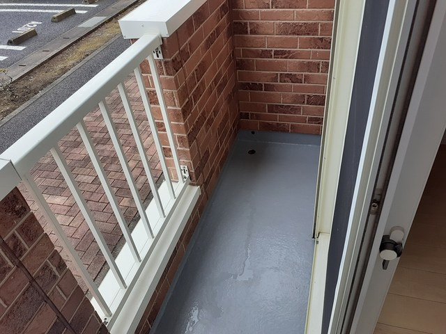 メゾンラルジュBのバルコニー