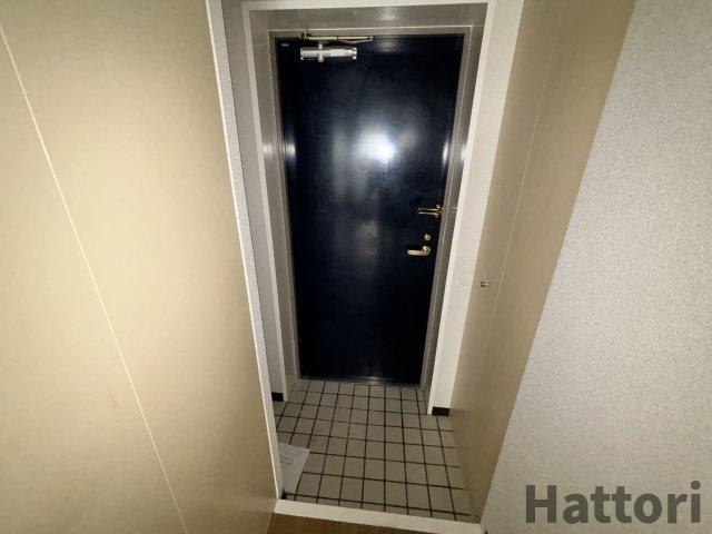 クレアコート曽根の玄関